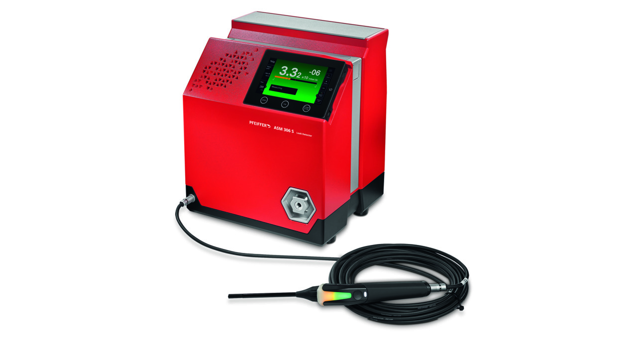 ASM 306 S – helium and hydrogen sniffer leak detector